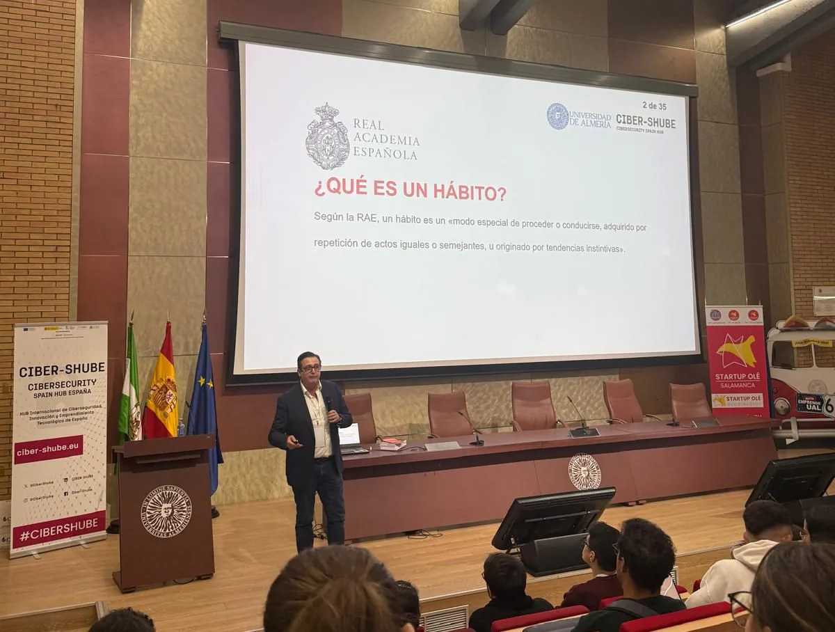 Ignacio Campoy en la Universidad de Almería