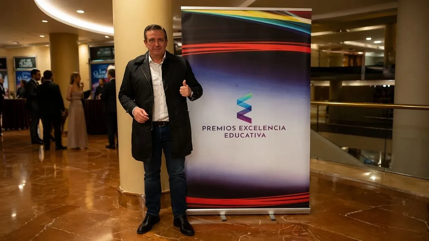Ignacio Campoy en los Premios Excelencia Educativa